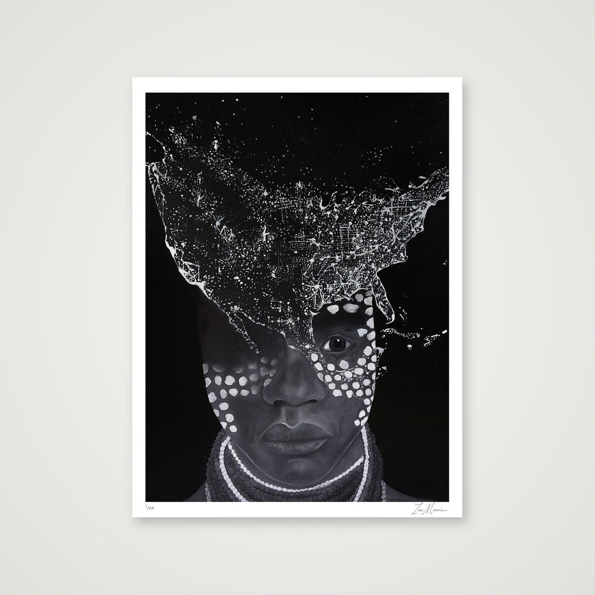 Concrete Consciousness limited edition prints — 60×80cm, 24×31" Print only