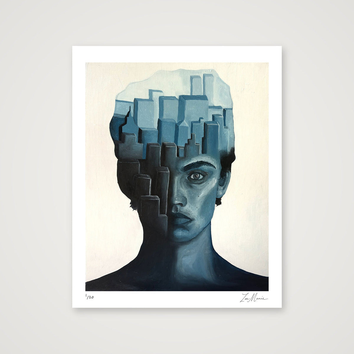 “Metropolitan Mind” limited edition print — 40×50cm, 16×20" Print only