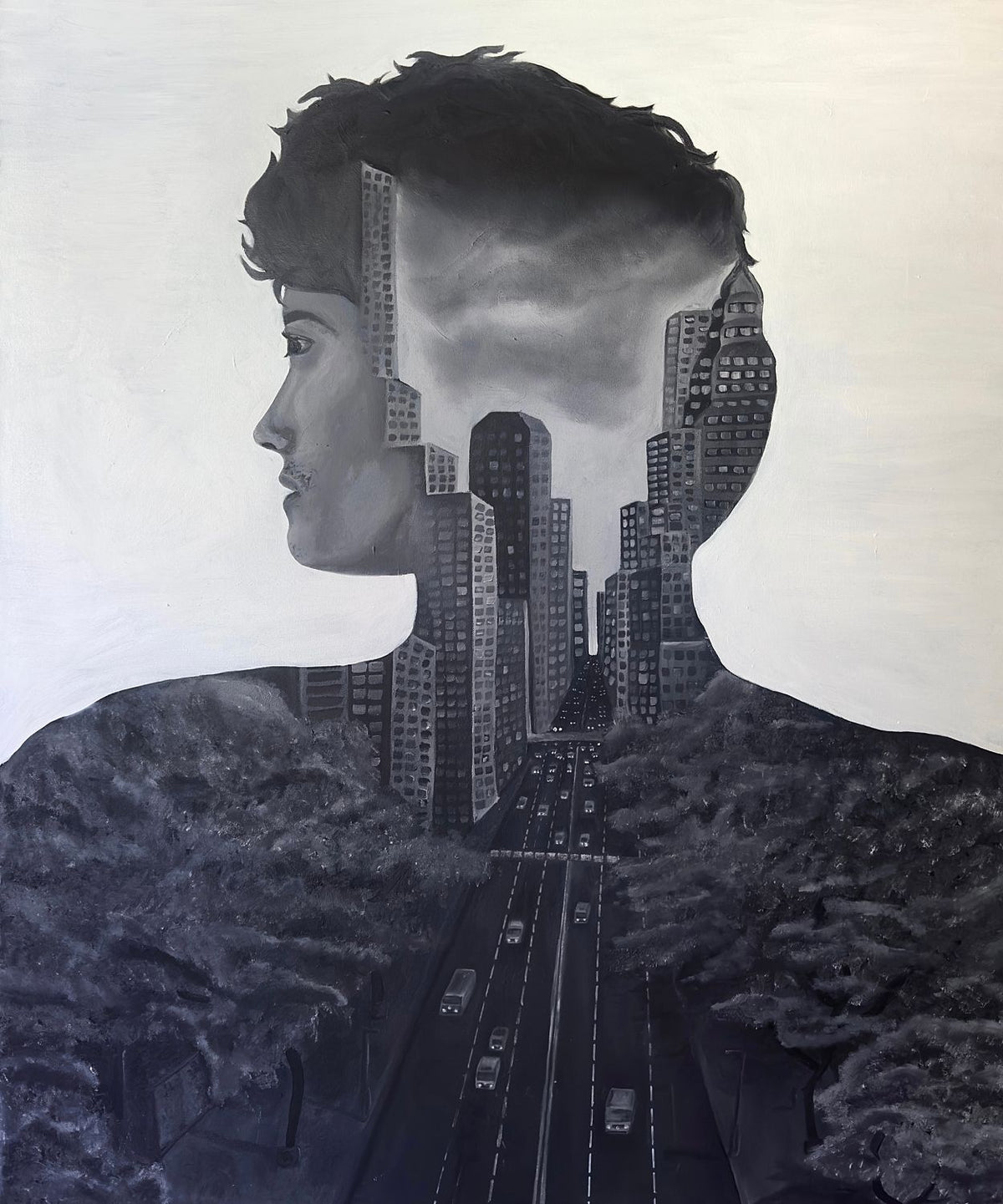 Ascending Avenue limited edition print